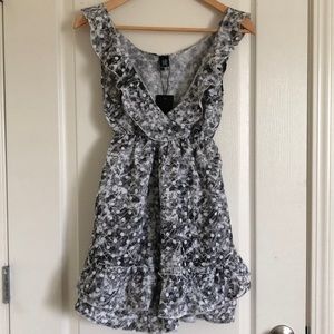 Mini ruffled dress